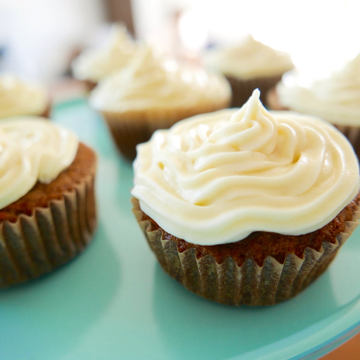 carrot-cake-cupcakes-on-a-platter.jpg carrot cake cupcakes on a platter.