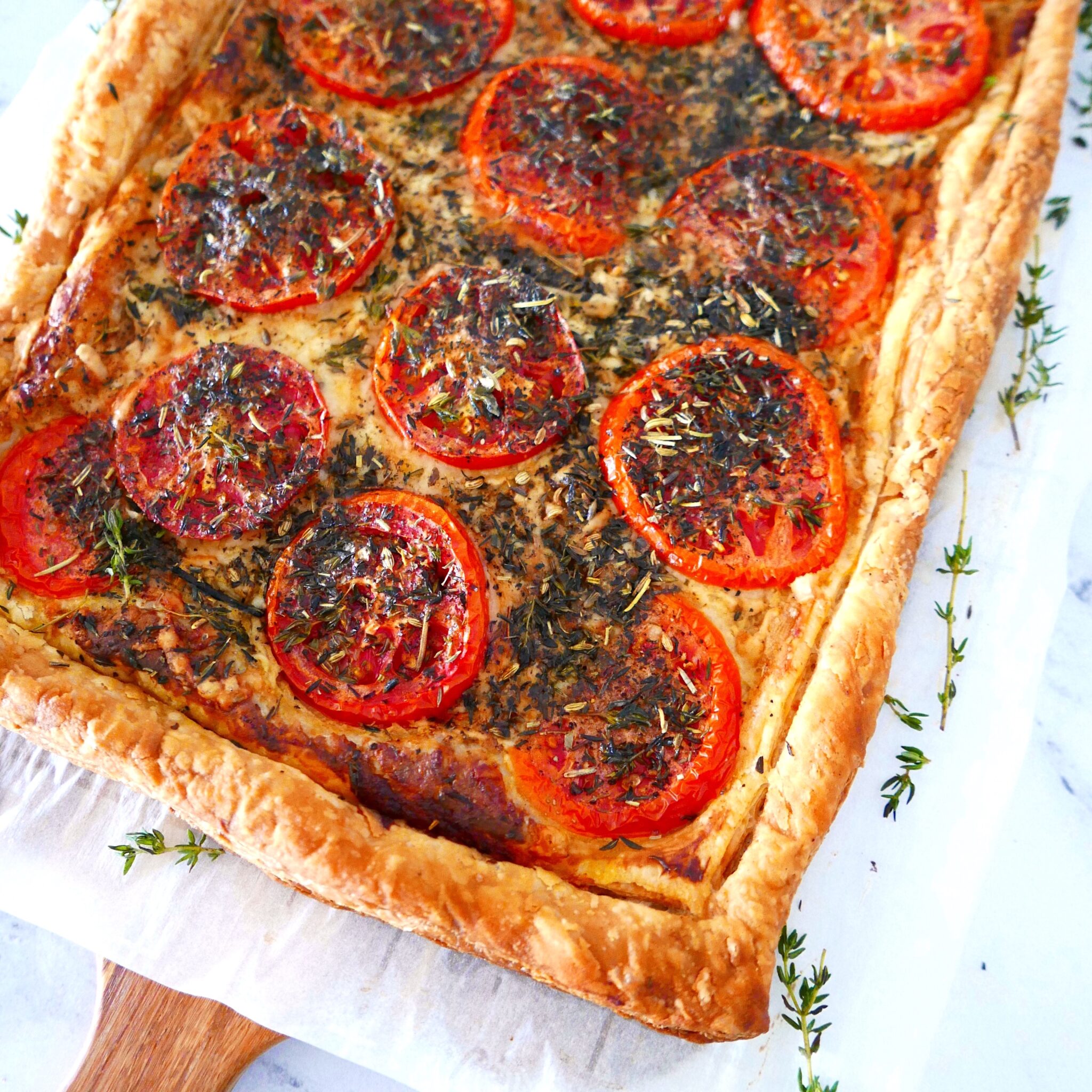 French Tomato Tart Gastronotherapy