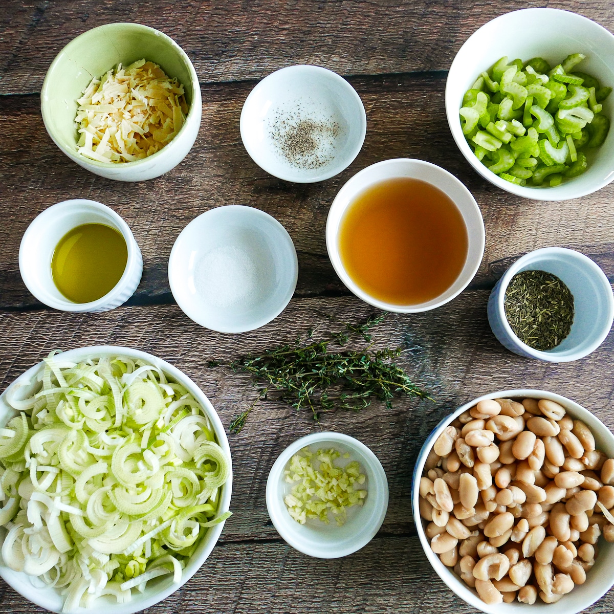 recipe-ingredients.jpg recipe ingredients arranged on a table.