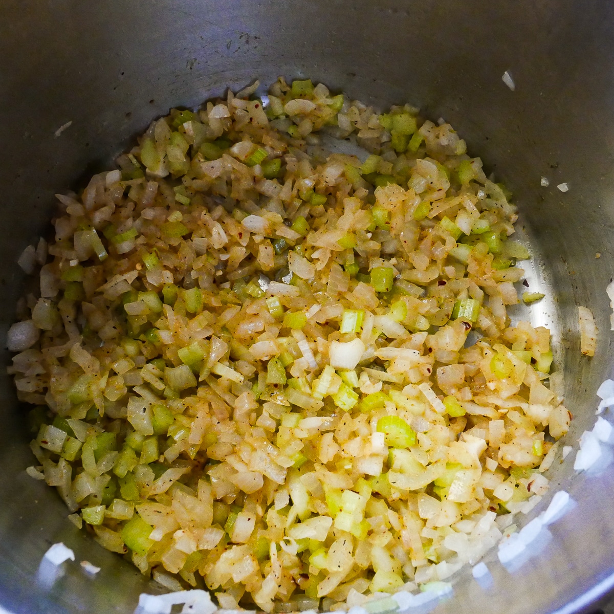 garlic-and-seasoning-added-to-pot.jpg garlic and seasoning added to mixture in pot.