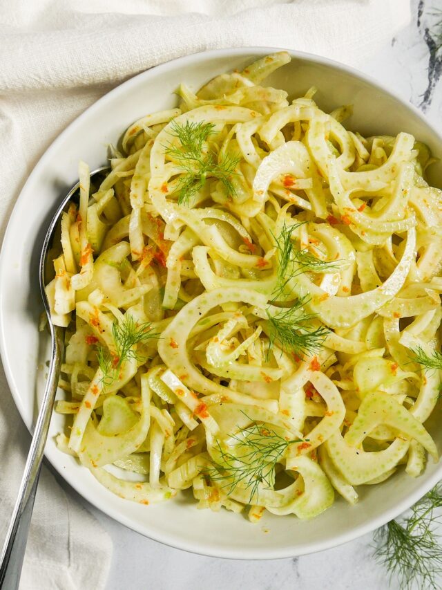 How to Make Shaved Fennel Salad Gastronotherapy