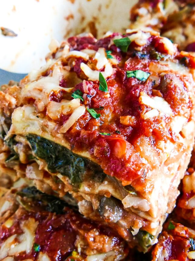 How to Make Vegetarian No Boil Lasagna Gastronotherapy