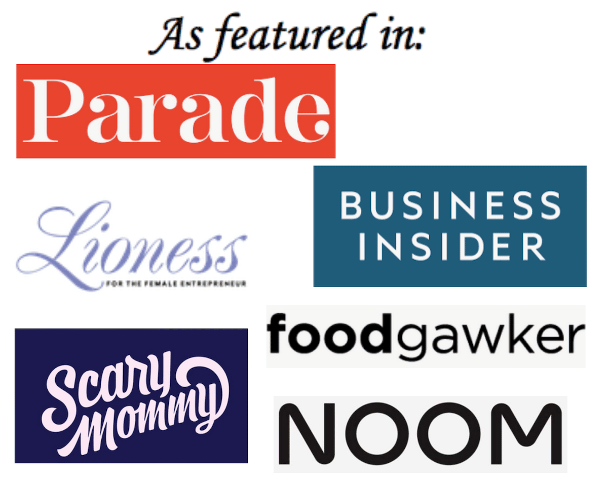 collage of publications that maryanne is featured in.