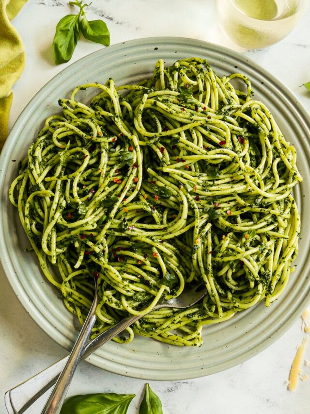 How to Make Creamy Green Pasta Sauce Gastronotherapy