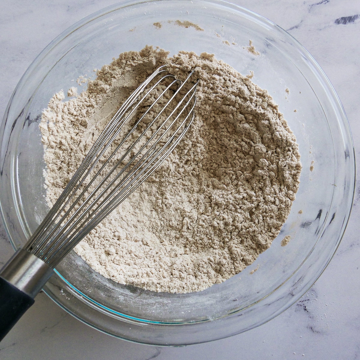 dry-ingredients.jpg Dry ingredients whisked together in a bowl.