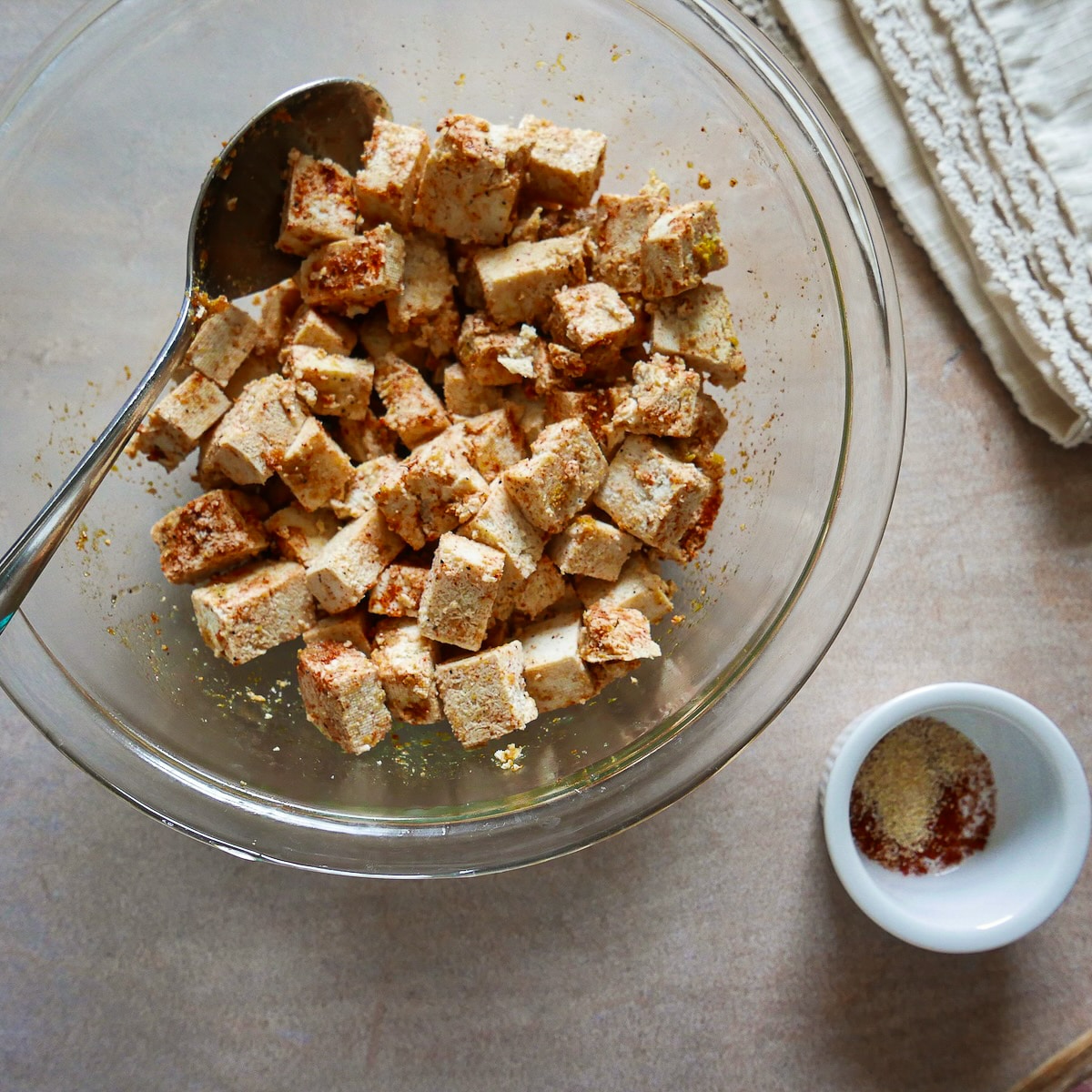 diced-tofu.jpg Diced tofu tossed with spice blend.