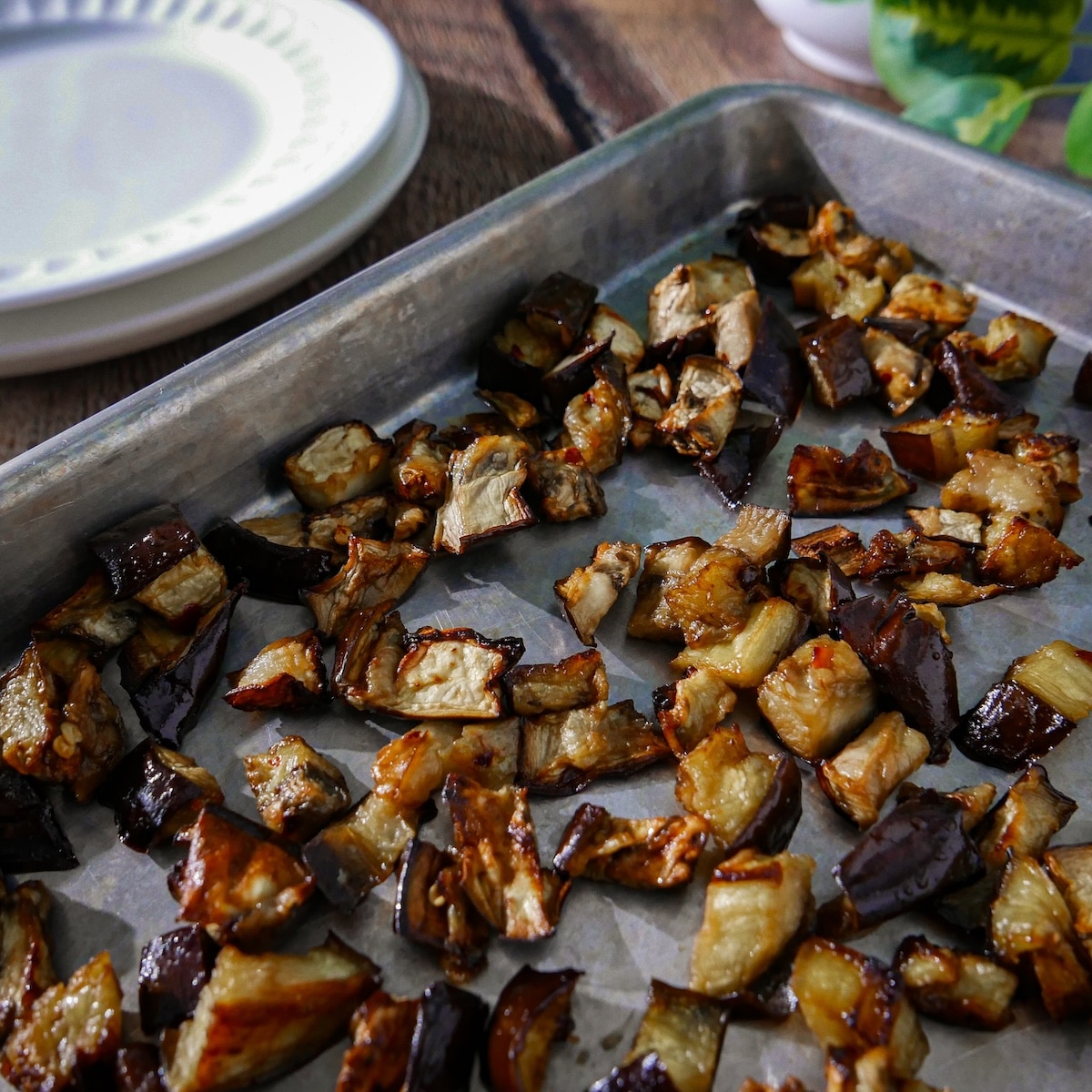 roasted-eggplant.jpg Roasted eggplant on a sheet plan
