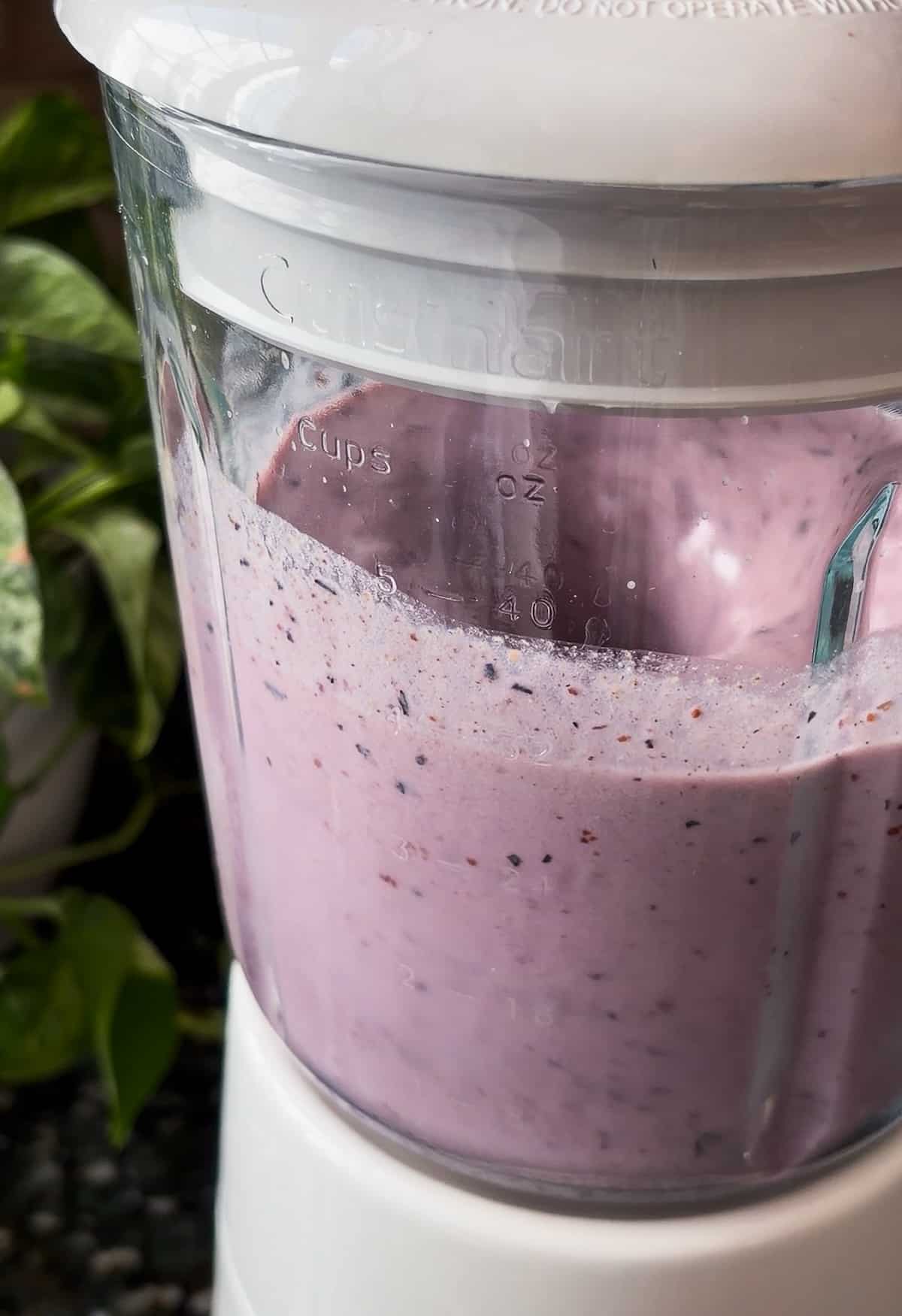 smoothie-in-blender.jpg Thick and creamy almond milk smoothie in blender.