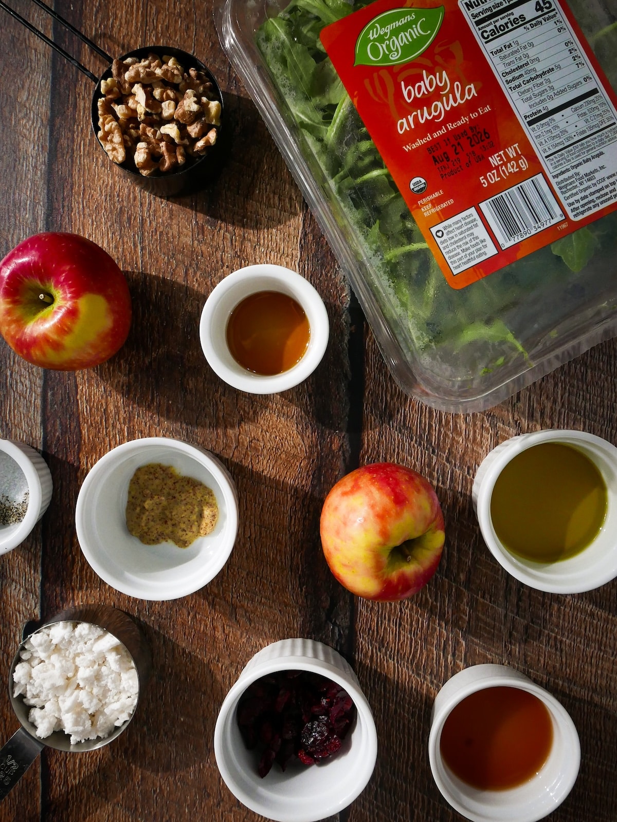 salad-ingredients.jpg Salad ingredients arranged on a table.