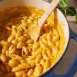 Creamy butternut squash macaroni and cheese made in one pot.