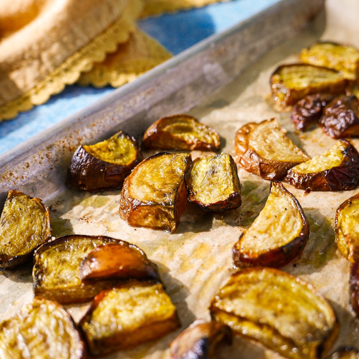 sheet-pan-beets.jpg Sheet pan beets with olive oil and salt and pepper.